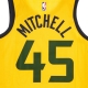 canotta basket uomo nba swingman jersey jordan statement edition 2020 no 45 donovan mitchell utajaz SUNDIAL/COLLEGE NAVY/FIR