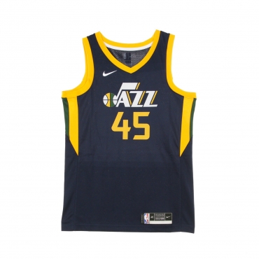 canotta basket uomo nba swingman jersey icon edition 2020 no 45 mitchell donovn utajaz COLLEGE NAVY/SUNDIAL