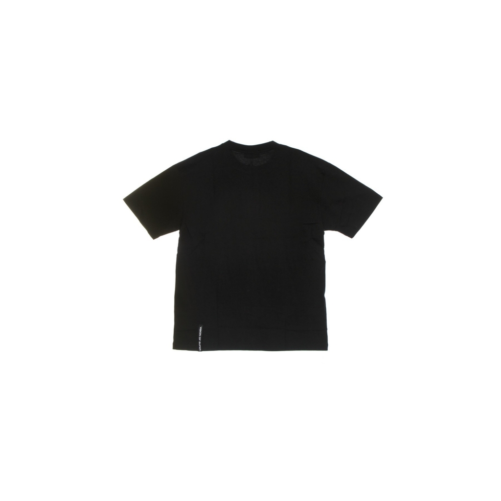 maglietta uomo coating tee BLACK/WHITE