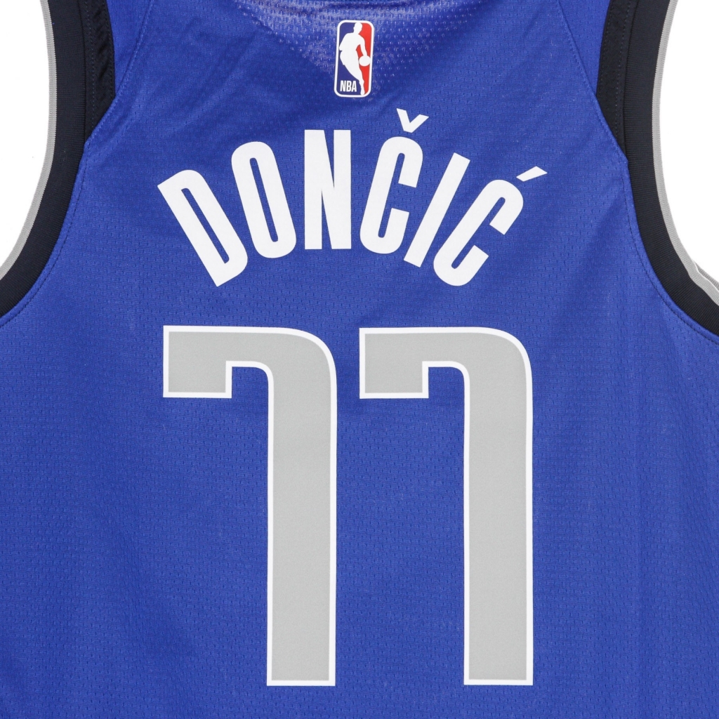 canotta basket uomo nba swingman jersey icon edition 2020 no 77 luka doncic dalmav GAME ROYAL/COLLEGE NAVY