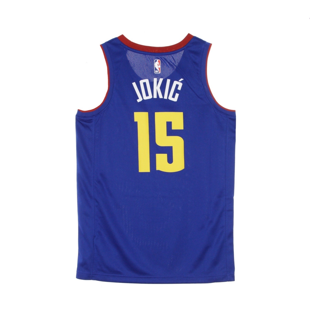 canotta basket uomo nba swingman jersey jordan statement edition 2020 no 15 nikola jokic dennug RUSH BLUE/TEAM CRIMSON