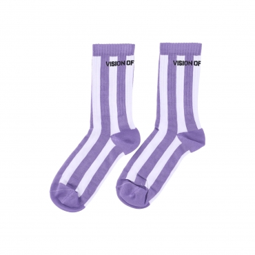 calza media uomo stripes socks LILAC