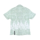 camicia manica corta uomo spray flames bandana shirt GREEN