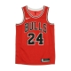 canotta basket uomo nba swingman jersey icon edition 2020 no 24 lauri markkanen chibul UNIVERSITY RED/WHITE