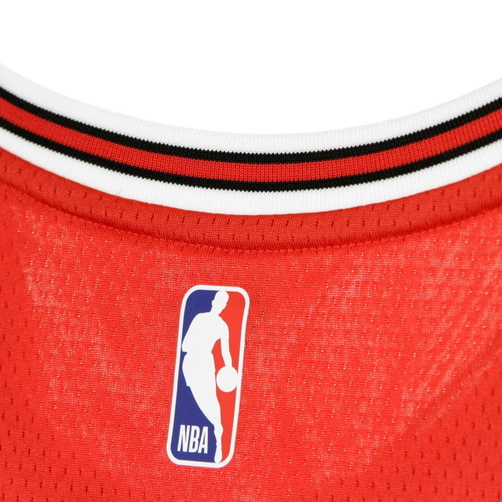 canotta basket uomo nba swingman jersey icon edition 2020 no 24 lauri markkanen chibul UNIVERSITY RED/WHITE