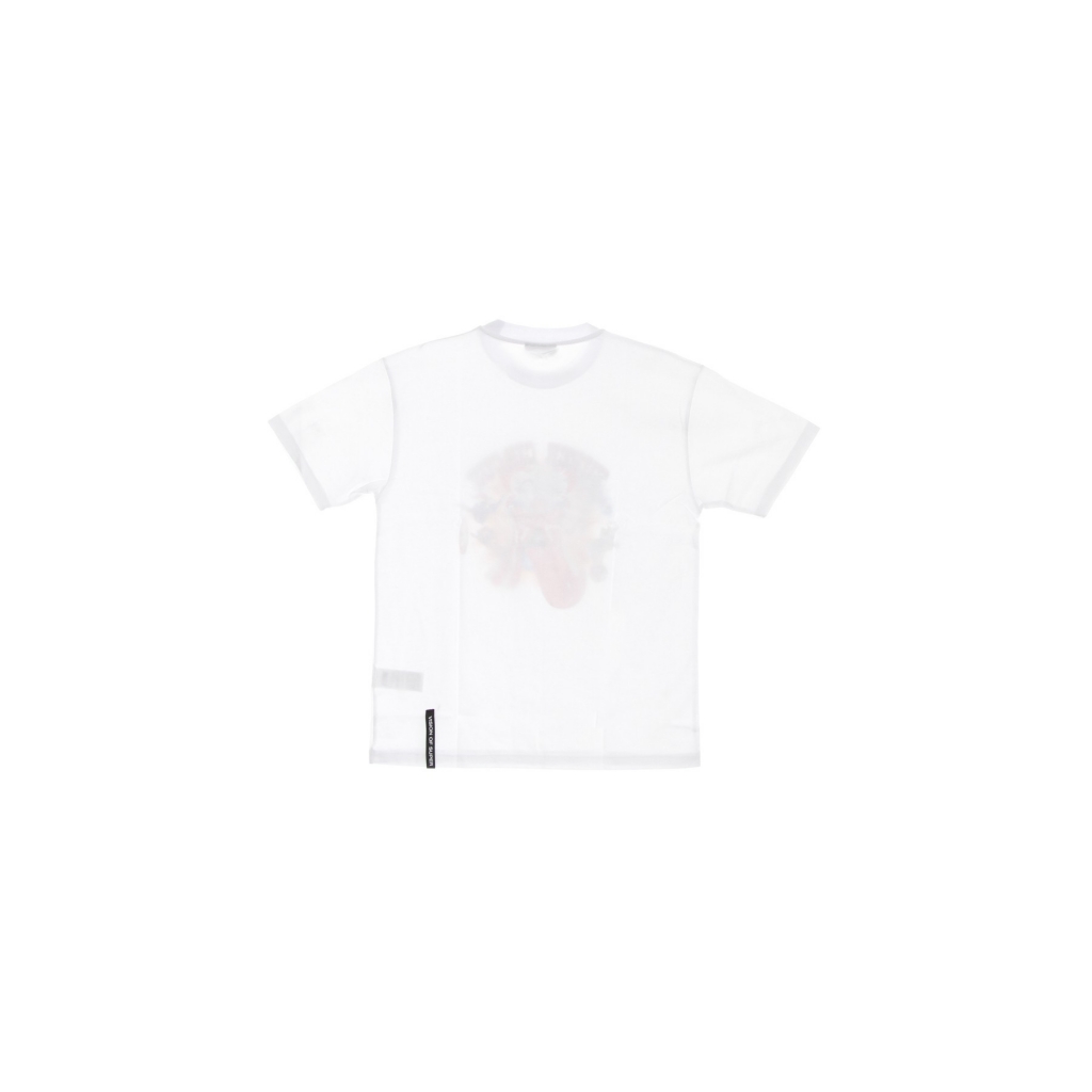 maglietta uomo tongue print tee WHITE