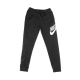 pantalone tuta felpato ragazzo sportswear club fleece BLACK/BLACK