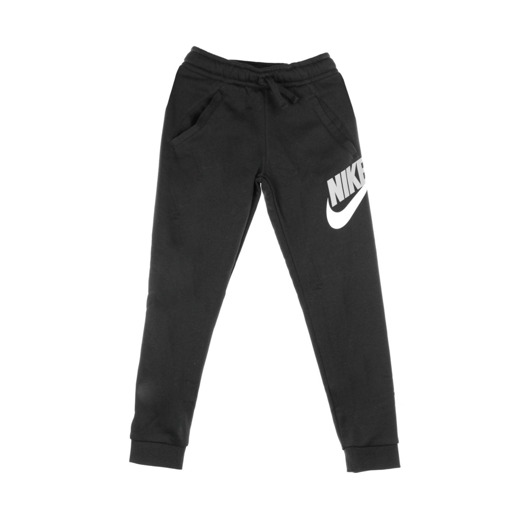 pantalone tuta felpato ragazzo sportswear club fleece BLACK/BLACK