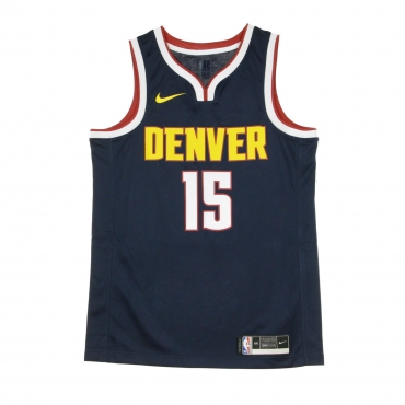 canotta basket uomo nba swingman jersey icon edition 2020 no 15 nikola jokic dennug COLLEGE NAVY