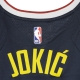 canotta basket uomo nba swingman jersey icon edition 2020 no 15 nikola jokic dennug COLLEGE NAVY