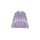 felpa leggera cappuccio uomo bandana print hoodie LILAC