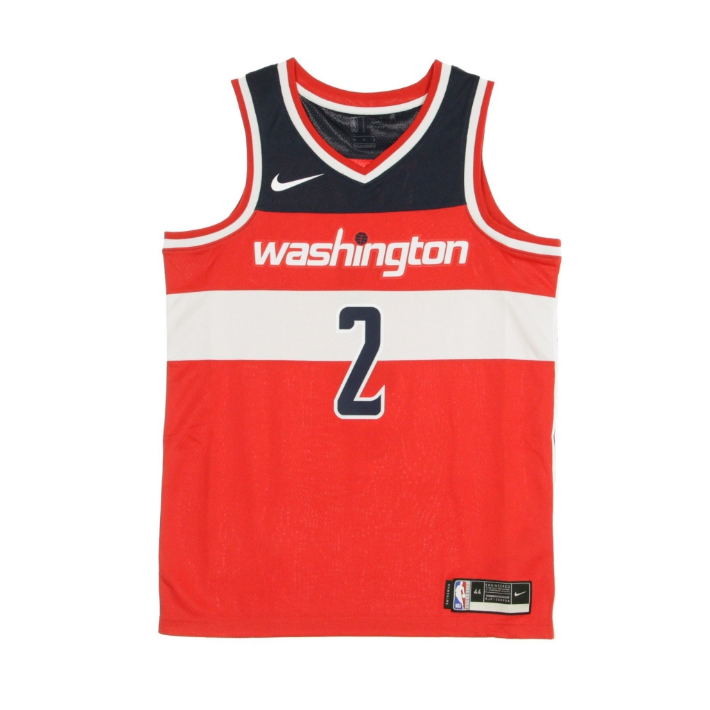 canotta basket uomo nba swingman jersey icon edition 2020 no 2 john wall waswiz UNIVERSITY RED/COLLEGE NAVY