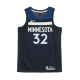 canotta basket uomo nba swingman jersey icon edition 2020 no 32 karl-anthony towns mintim COLLEGE NAVY