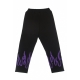 pantalone tuta leggero uomo spray flames pants BLACK/PURPLE