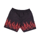 costume pantaloncino uomo spray flames swimwear BLACK/RED