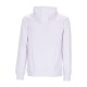 felpa leggera cappuccio uomo hoodie OPTICAL WHITE