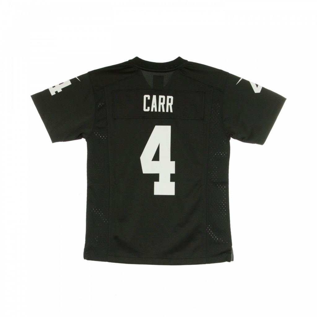 casacca football americano bambino nfl game team jersey no4 derek carr lavrai ORIGINAL TEAM COLORS