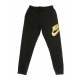 pantalone tuta felpato ragazzo sportswear club fleece BLACK/METALLIC GOLD