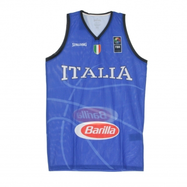 canotta basket uomo official jersey italia ROYAL/WHITE