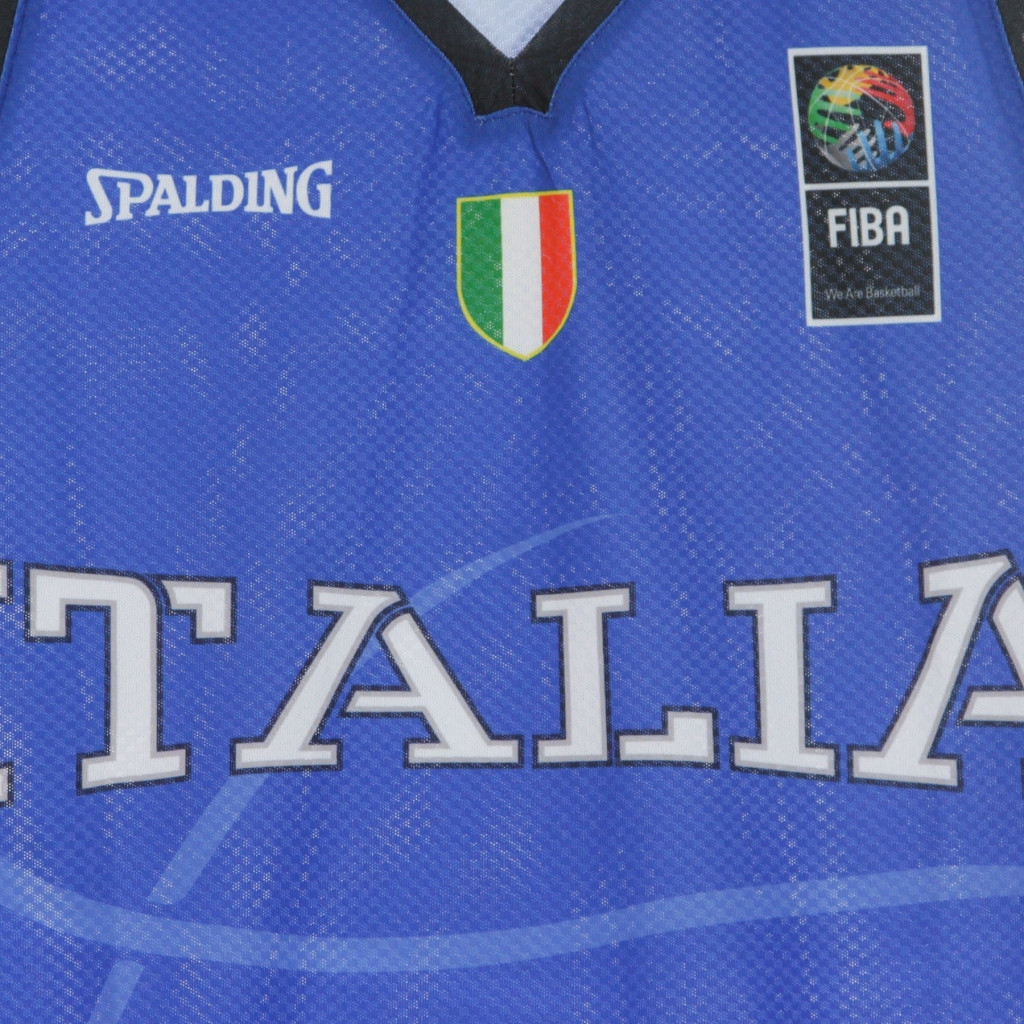 canotta basket uomo official jersey italia ROYAL/WHITE