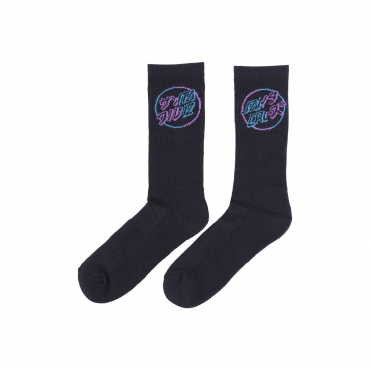 calza media uomo divide dot sock BLACK