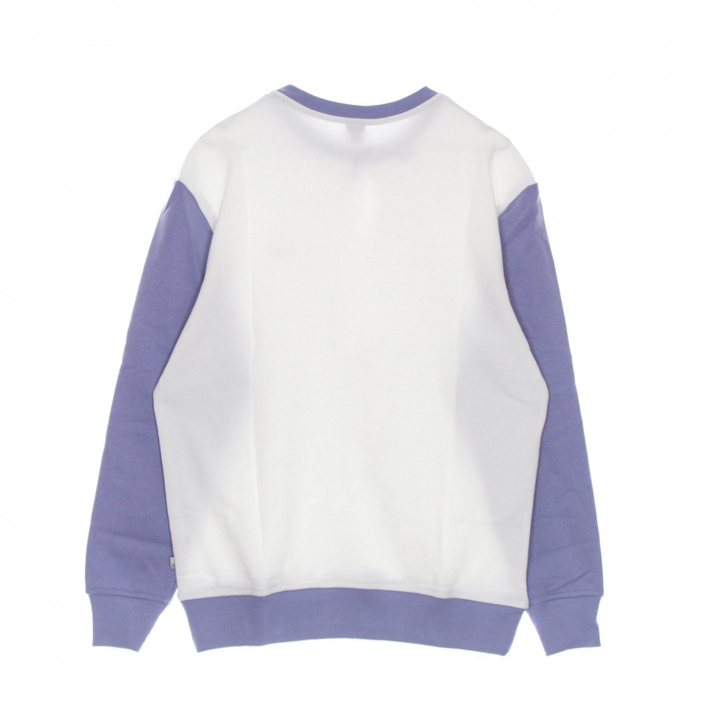 felpa leggera girocollo uomo heritage taped crew sweat ICED LILAC