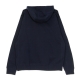 felpa cappuccio uomo club hoodie pullover basketball MIDNIGHT NAVY/MIDNIGHT NAVY/WHITE