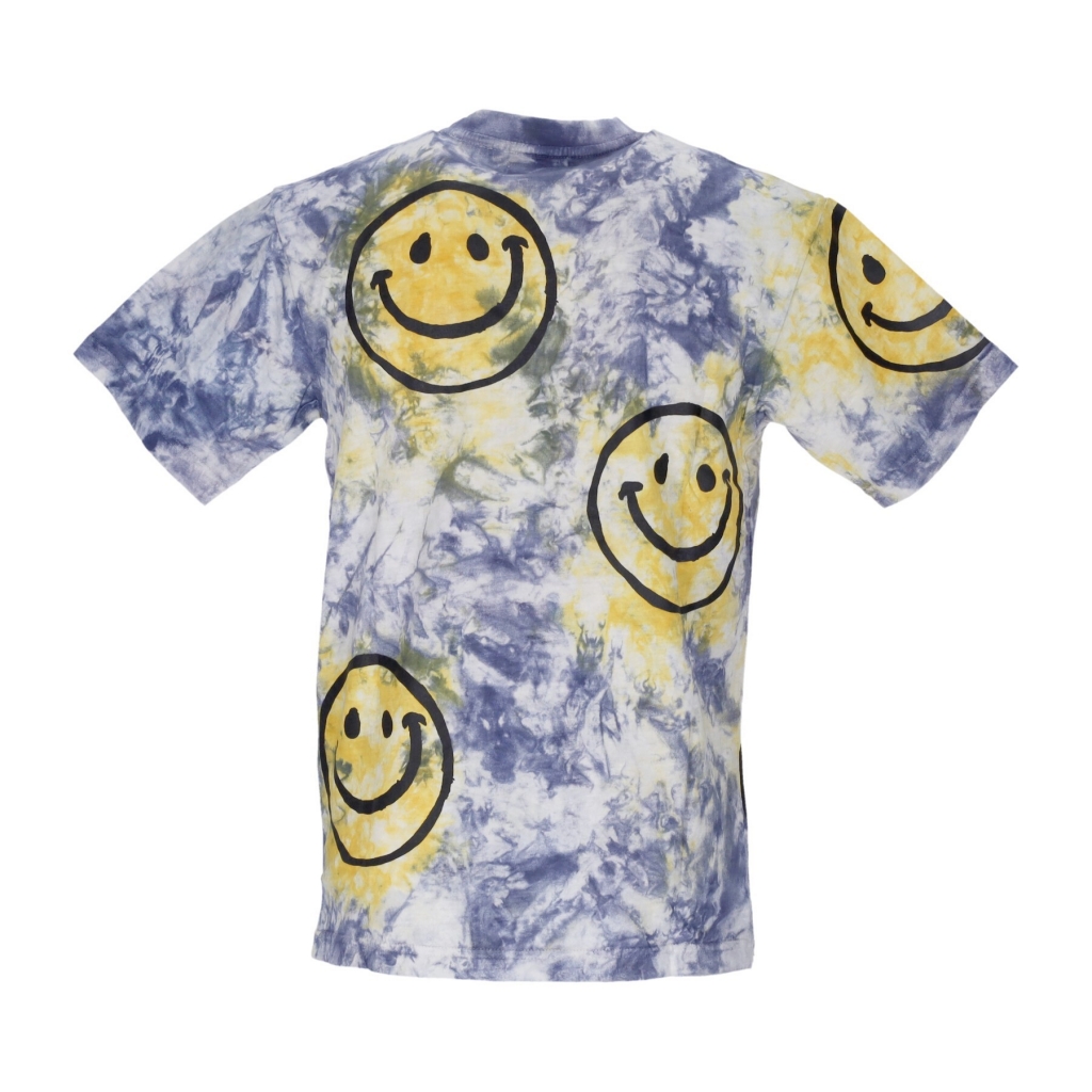 maglietta uomo sun dye tee x smiley YELLOW/BLUE TIE DYE