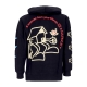 felpa cappuccio uomo peace and power hoodie BLACK