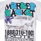 maglietta uomo market exotic automobile tee WHITE