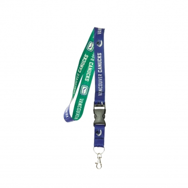 portachiavi laccetto uomo nhl lanyard with buckle vancan ORIGINAL TEAM COLORS