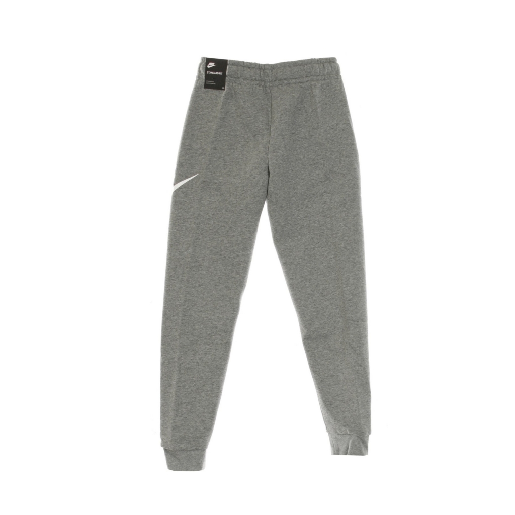 pantalone tuta felpato ragazzo sportswear club fleece CARBON HEATHER/SMOKE GREY