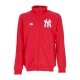 felpa leggera collo alto uomo mlb helix track jacket neyyan RED