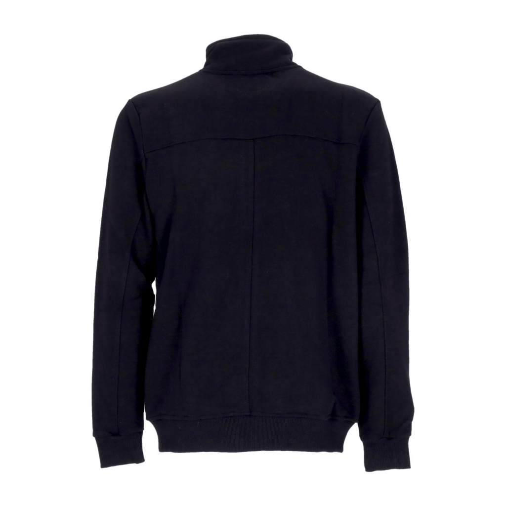 felpa leggera collo alto uomo mlb helix track jacket neyyan JET BLACK