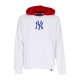 felpa leggera cappuccio uomo mlb helix hood neyyan WHITE/RED/BLUE