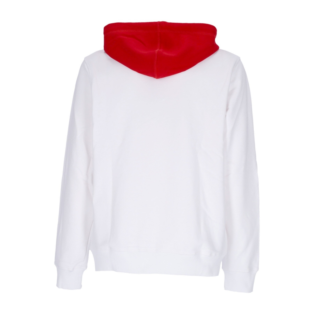 felpa leggera cappuccio uomo mlb helix hood neyyan WHITE/RED/BLUE