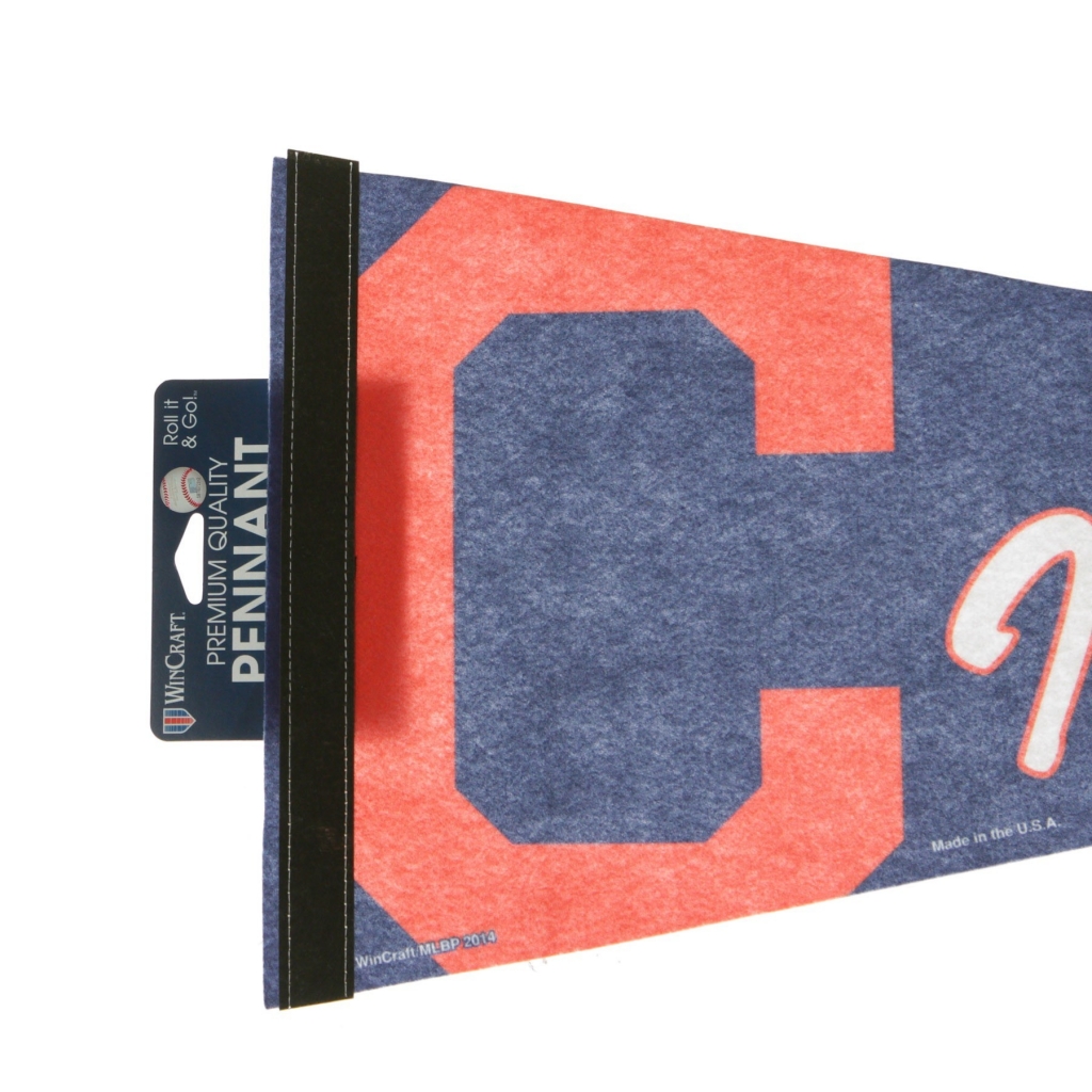 bandierina uomo mlb premium pennant cleind ORIGINAL TEAM COLORS