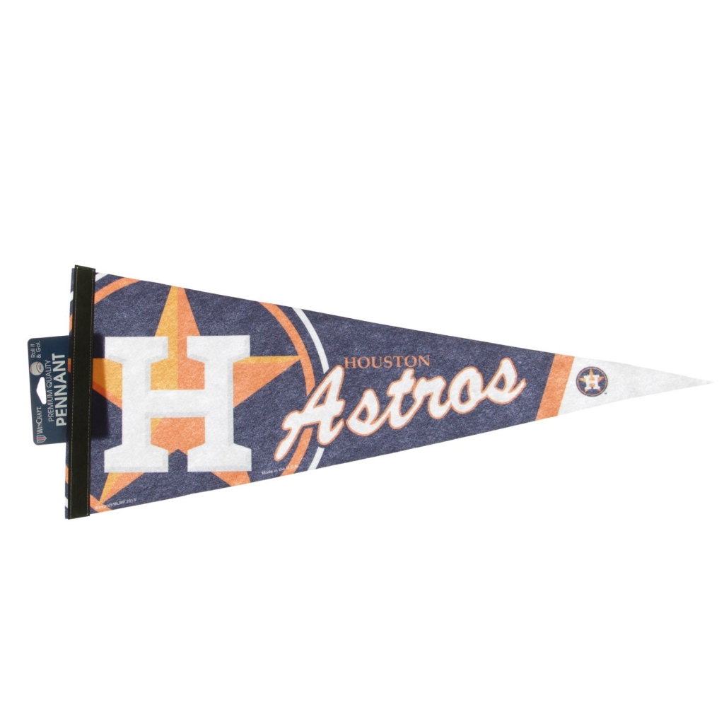 bandierina uomo mlb premium pennant houast ORIGINAL TEAM COLORS