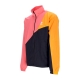 giacca tuta uomo adicolor colorblock track top BLACK/SEMI TURBO/BRIGHT ORANGE