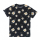 maglietta uomo max daisy aop tee BLACK