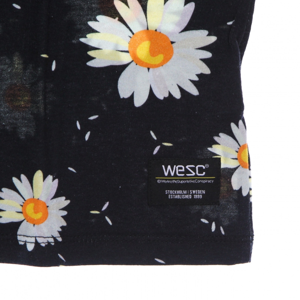 maglietta uomo max daisy aop tee BLACK