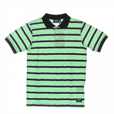 polo manica corta uomo antartic ombre mini stripes polo GREEN