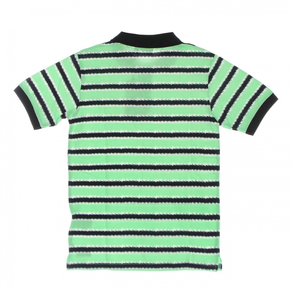 polo manica corta uomo antartic ombre mini stripes polo GREEN