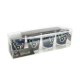 bicchiere uomo nfl 4 shot glasses set houtex ORIGINAL TEAM COLORS