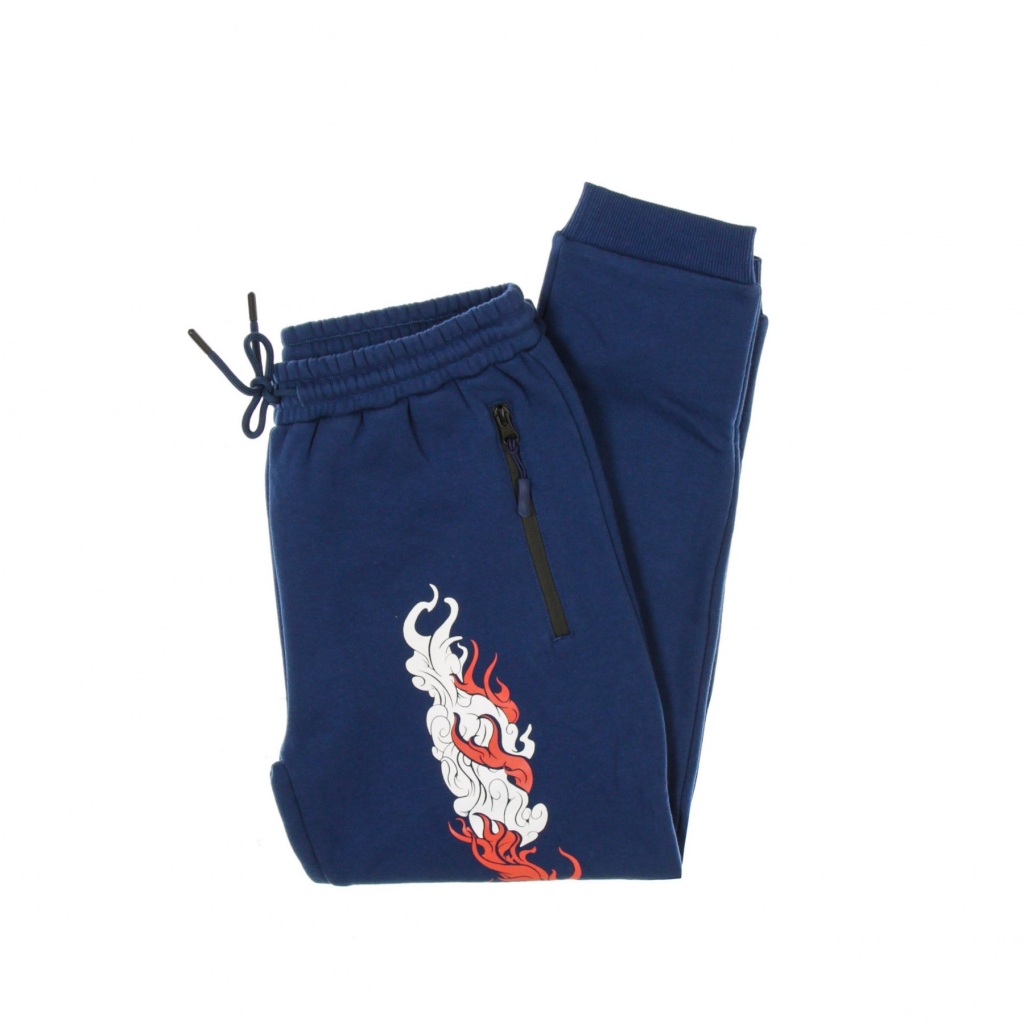 pantalone tuta felpato donna akira pant NAVY