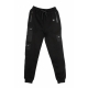 pantalone tuta felpato uomo special pocket jogger BLACK