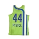 canotta basket uomo nba swingman jersey hardwood classics no44 pete maravich 1970-71 atlhaw alternate ORIGINAL TEAM COLORS