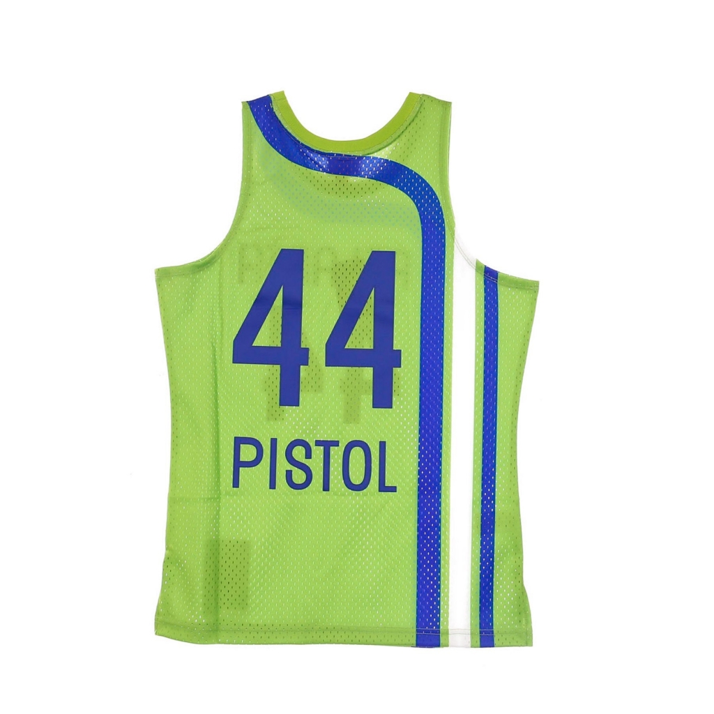 canotta basket uomo nba swingman jersey hardwood classics no44 pete maravich 1970-71 atlhaw alternate ORIGINAL TEAM COLORS