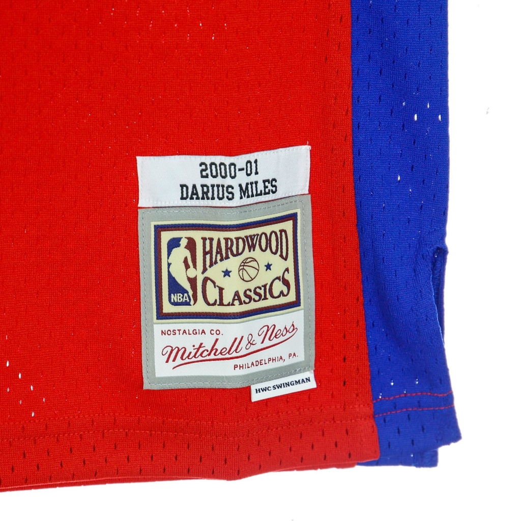 canotta basket uomo nba swingman jersey hardwood classics no21 darius miles 2000-01 loscli road ORIGINAL TEAM COLORS