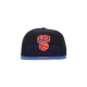 cappellino visiera piatta uomo nba low big face snapback hardwood classics neykni BLACK/BLUE